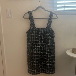tweed mini dress